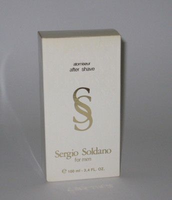 SERGIO SOLDANO Bianco After Shave Spray 100 ml RAR VINTAGE