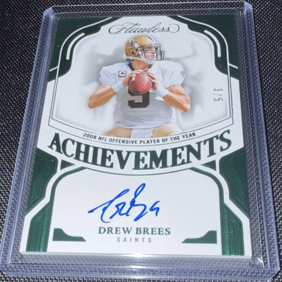 Drew Brees Autographed Football Sports Trading Cards for sale | eBay
