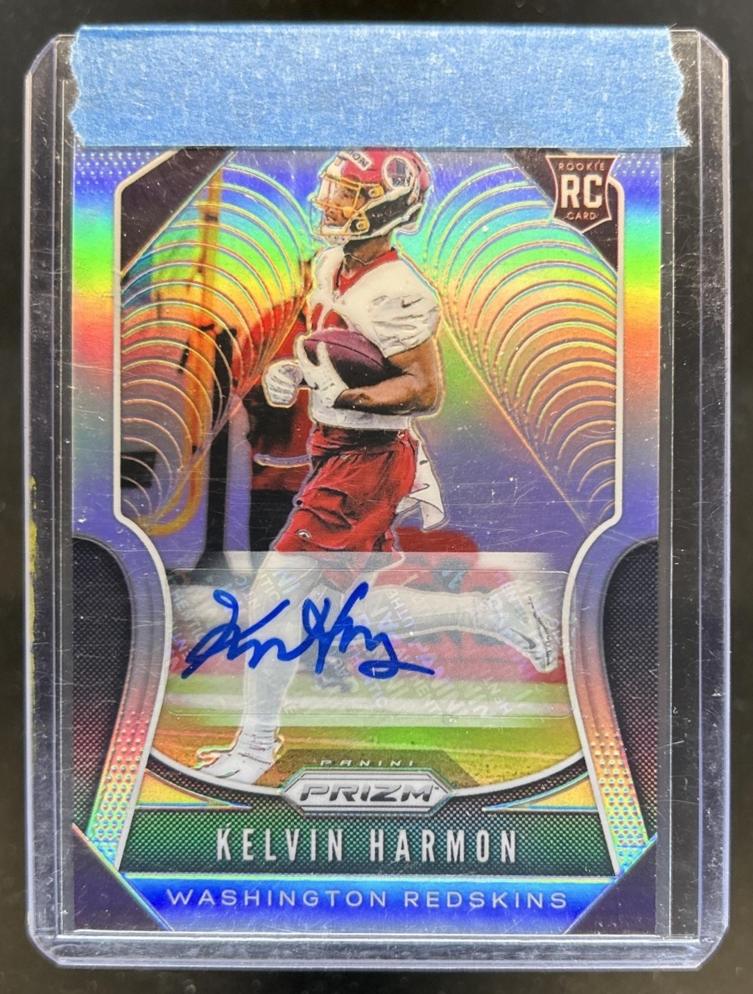 Kelvin Harmon Panini Prizm #363 Autograph