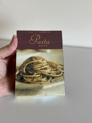 Vintage Il Fornaio Pasta Recipe Card Deck | Italian Cooking Gift | Foodies