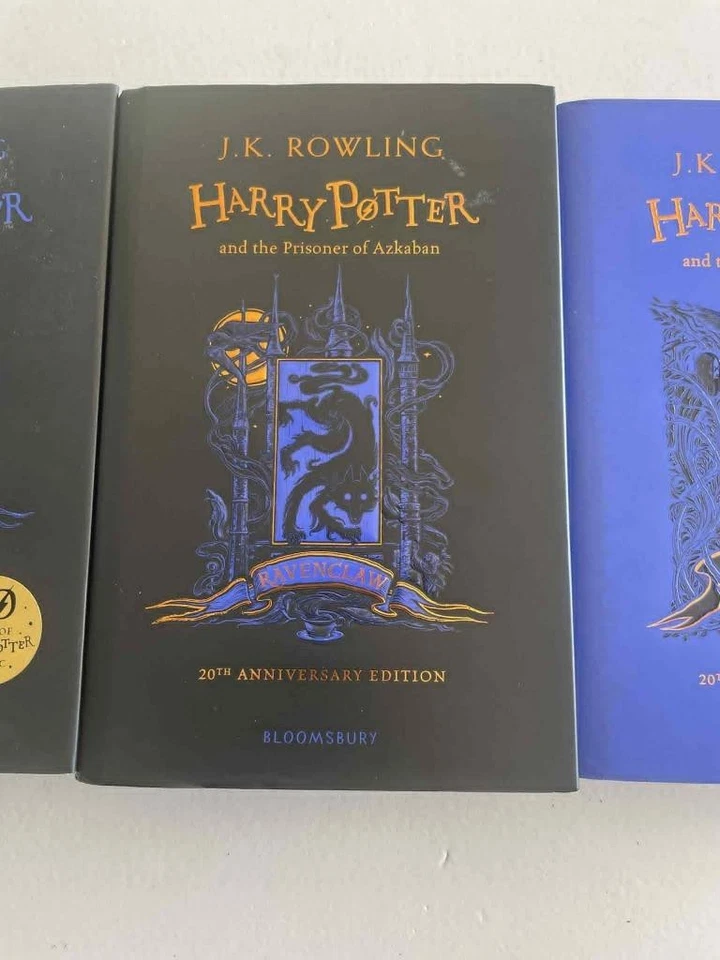 HARRY POTTER RAVENCLAW SPECIAL 20TH ANNIVERSARY 3 HARDCOVER BOOKS LIKE NEW COND - Image 3 of 4