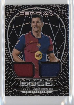 2024-25 Panini Obsidian Cutting Edge 88/199 Robert Lewandowski #CE-RL 3s8