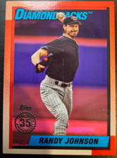 2025 Topps #90B2-50 Randy Johnson 1990 Topps Baseball 35th