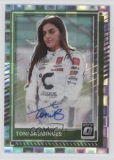 2025 Donruss NASCAR Optic Pandora Prizm Signatures 2/25 Toni Breidinger #37 Auto