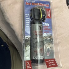 Frontiersman Bear Spray 7.9 Oz Powerful Stream Strongest Legal Formula  Holster