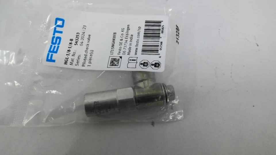Festo HGL-1/8-1/8-B Check Valve  - Image 3 of 4