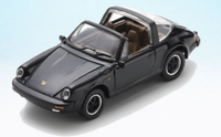 Schuco - Porsche 911 Carrera 3.2 Targa 1988 Schwarz - 1/87 - SCH87U00058