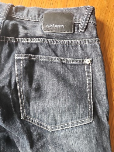 Ecko Unltd Baggy Jeans 30x30 Faded Black Wash - Picture 4 of 12