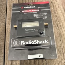 Radio Shack Satellite Finder From LNBF To RCVR Technology New