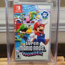Super Mario Bros Wonder CGC 9.8 A++ 1st Print Nintendo Switch Graded 120234A