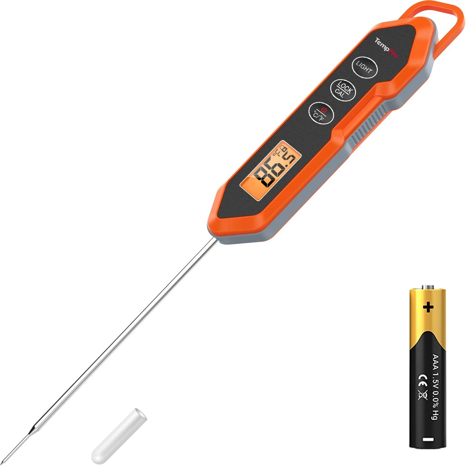 TP15H Waterproof Instant Read Meat Thermometer for Cooking, Digital Food Ther...