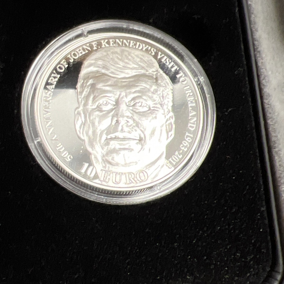2013 JFK €20 Gold Proof and €10 Silver Proof Two Coin Set - 50th