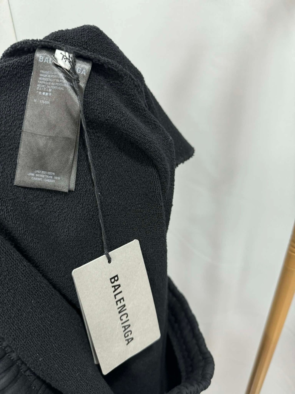 Balenciaga Political Wave Logo Embroidered Pants M 152163668 thumbnail 3