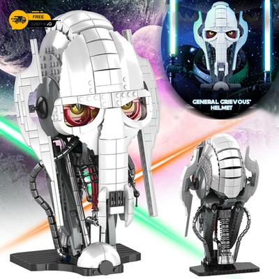788 Teile MOC Idea General Grievous Helm Bausteine Steine Modell Helm Spielzeug