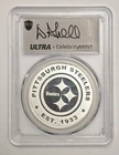1 oz .999 Silver ~ NFL Pittsburgh Steelers Donnie Shell Signed ~ PCGS Celebrity
