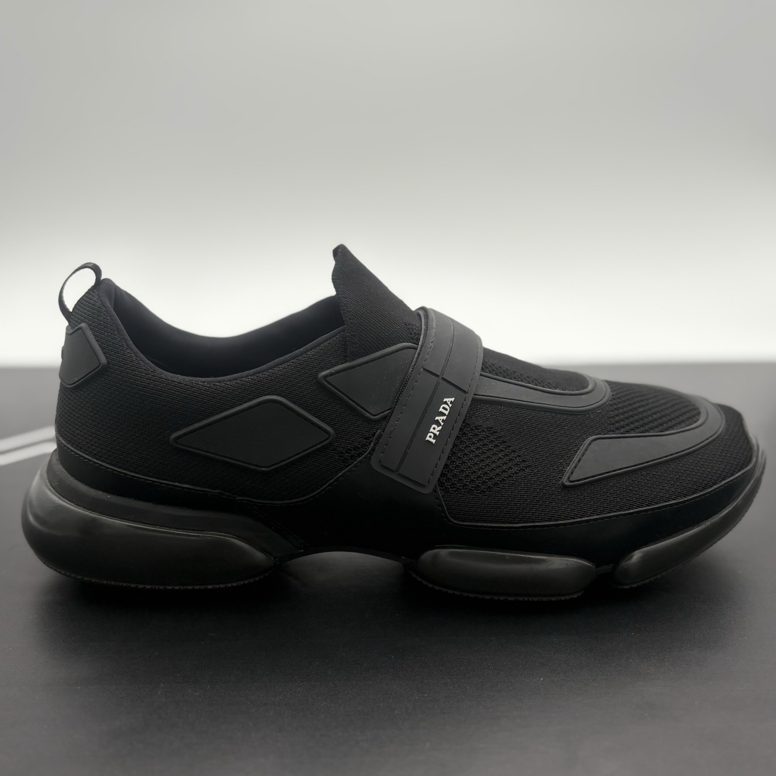 Size 10 UK (11 US) - Prada Cloudbust Sneaker ' Black ' | SUPER CLEAN! thumbnail 2