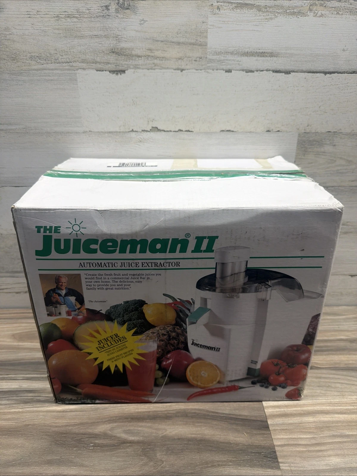 Juiceman II 2 The Classic Professional JM-2 Fruit Vegetable Juicer NEW IN BOX
Opens in a new window