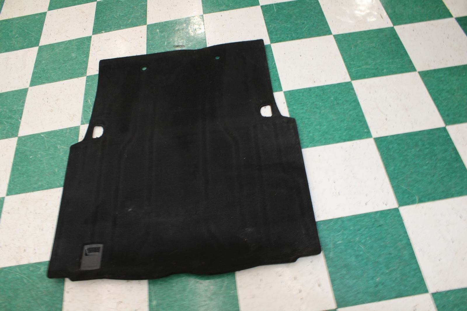 14-19 GHIBLI Black Carpeted Rear Cargo Trunk Floor Panel Liner Mat OEM Factory
