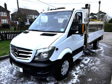 MERCEDES SPRINTER 313 CDI - LWB - DROP SIDE - TAIL LIFT - NO VAT - VERY CLEAN!