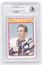 ROGER STAUBACH SIGNED w/