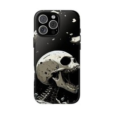 Skull Alien Skeleton Tough Case For IPhone , Phone Cover Protective Best Gift