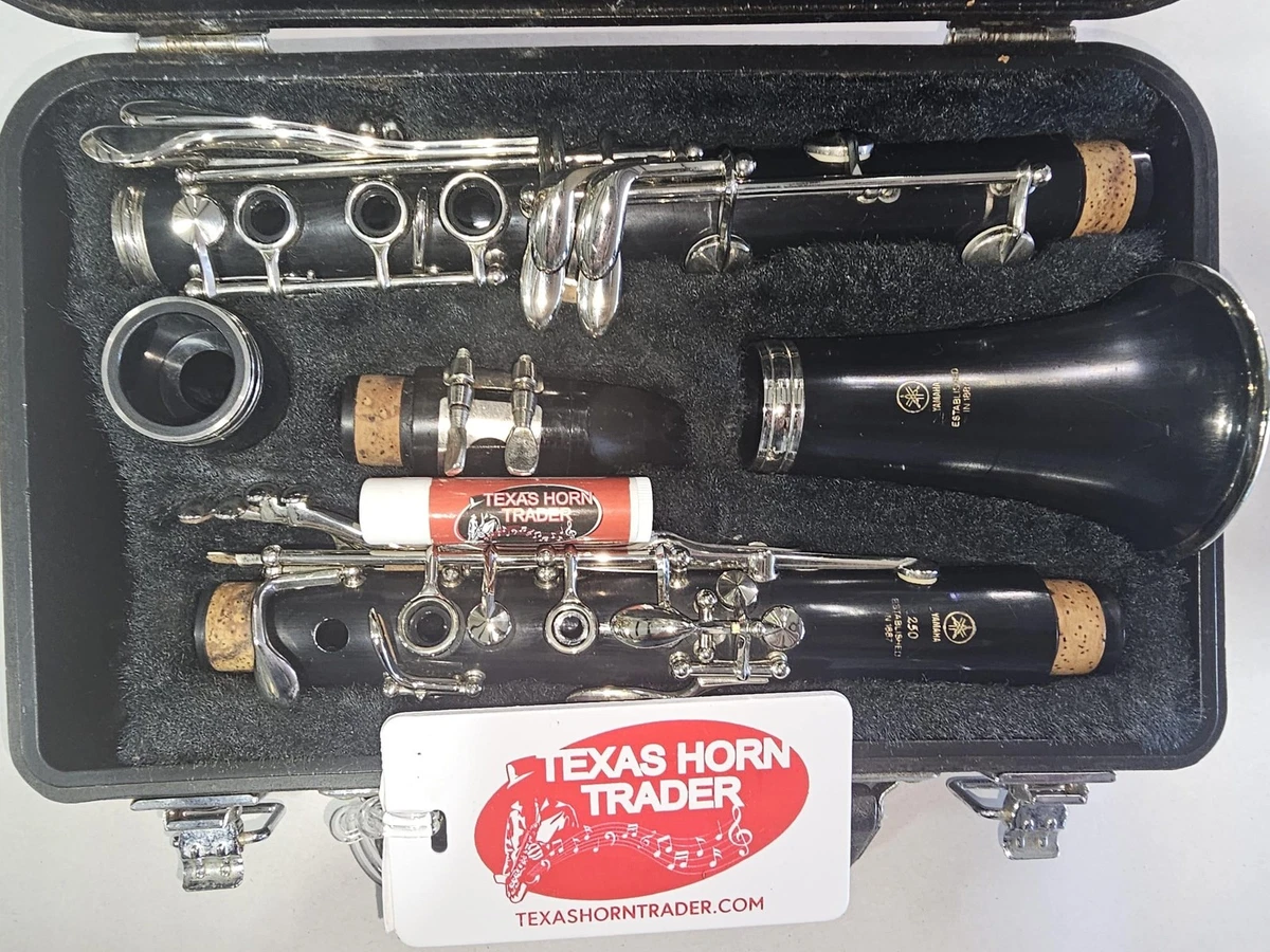 YAMAHA YCL-250 クラリネット 本体 Yamaha YCL-250 clarinet, USA, with case and mouthpiece, Very Good