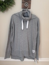 NWT Calvin Klein Performance Womens Size M Gray Hooded Sweatshirt