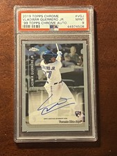 2019 Topps Chrome Vladimir Guerrero Jr 1999 RC Auto /99 Rookie  PSA 9 