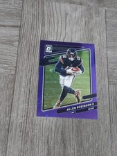 ALLEN ROBINSON II 2021 OPTIC PURPLE STARS PRIZM CARD. #6/15. BEARS.