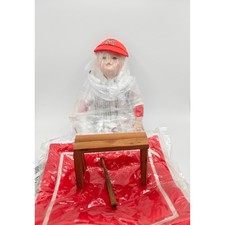 Rare ASHTON DRAKE Porcelain Baseball Player Doll 
