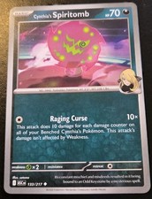 Cynthia's Spiritomb 133/217 Uncommon Mega Evolution: Ascended Heroes Pokemon TCG