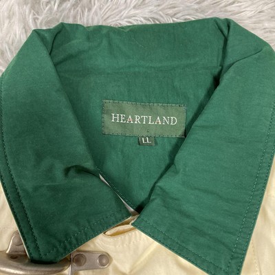 90s HEARTLAND Fireman Coat Jacket Striped size XL | eBay