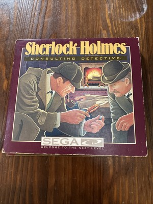 Sherlock Holmes / Sega Classics - Sega CD - CiB - Very Good Condition