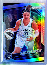Kayla McBride 2025 Panini Prizm WNBA Silver Prizm Card-#45 Minnesota Lynx