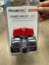 Supco JV1 Jones Valve Condensate Drain Cleanout Valve for A/C and Refrigeration