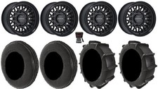 Raceline Omega 14wheels Black 28dune Tires Can-am Maverick X3 Raceline Omega 14wheels Black 28dune Tires Can-am Maverick X3