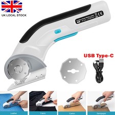 Cordless Electric Scissors Mini Cutter Rotary Cutter for PVC Leather Cardboard
