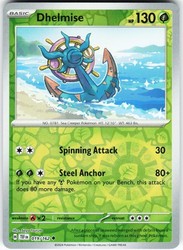 Dhelmise 019/162 Temporal Forces Reverse Holo Uncommon