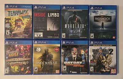 PS4 8 Games lot / Dark Souls 3 / Steam World Collection / Inside Limbo