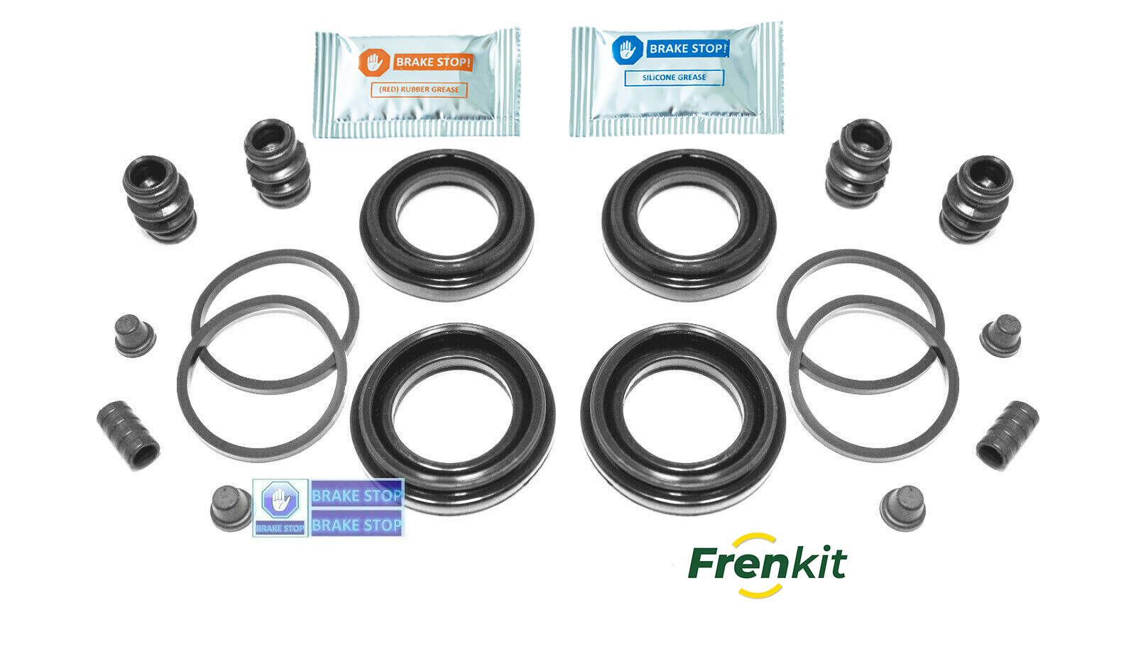 2x Front BRAKE CALIPER SEAL KIT FITS Nissan URVAN Box / Bus (E24) 1986-97 (43mm)