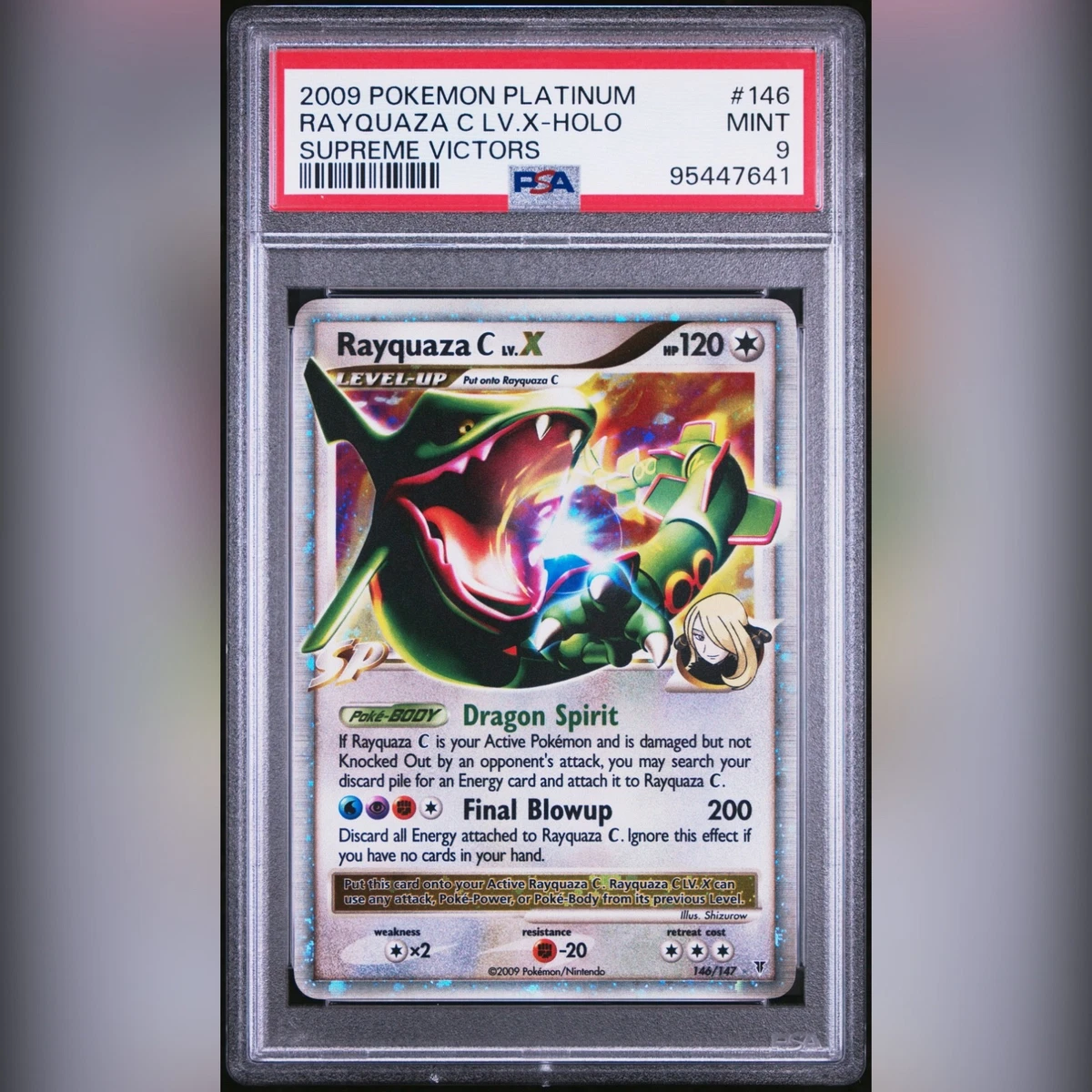 Rayquaza Pokémon TCG Holo Rare Individual Collectible Card Game