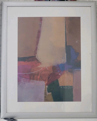 La Tierra Boze Miller Kunstdrucke 2er Set selten gerahmt limitierte Auflage abstrakt