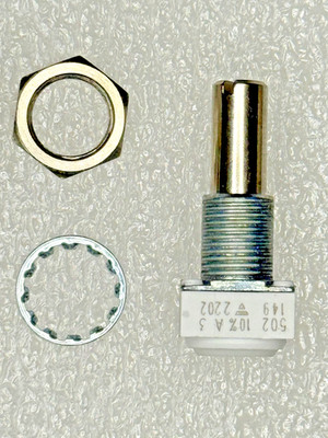 1X 14910F0GJSX10502KA VISHAY  Potentiometer Cermet 5 K Ohm  Linear 10% 1 W