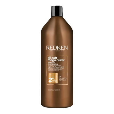 Redken All Soft Mega Curls Shampoo 2609289 - 33.8 oz New in box