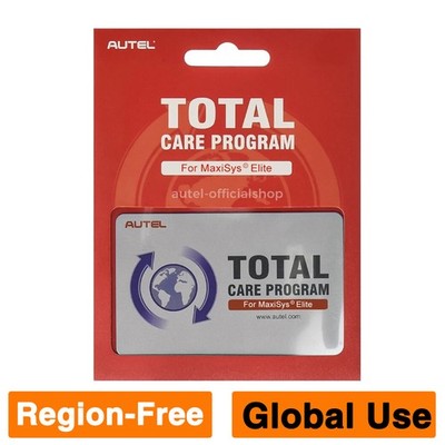 Autel Maxisys Elite / Elite II One Year Update Service Total Care Program