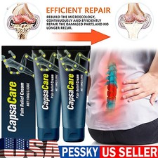 5PCS CapsaCare Neuropathy Massage Cream   Soothing Nerve Pain Relief 100g -US