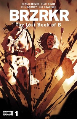 BRZRKR THE LOST BOOK OF B #1 VARIANT CVR D FOIL VARIANT DE LULIS BOOM! STUDIOS
