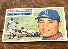 1956 Topps  #190 Carl Furillo Brooklyn Dodgers