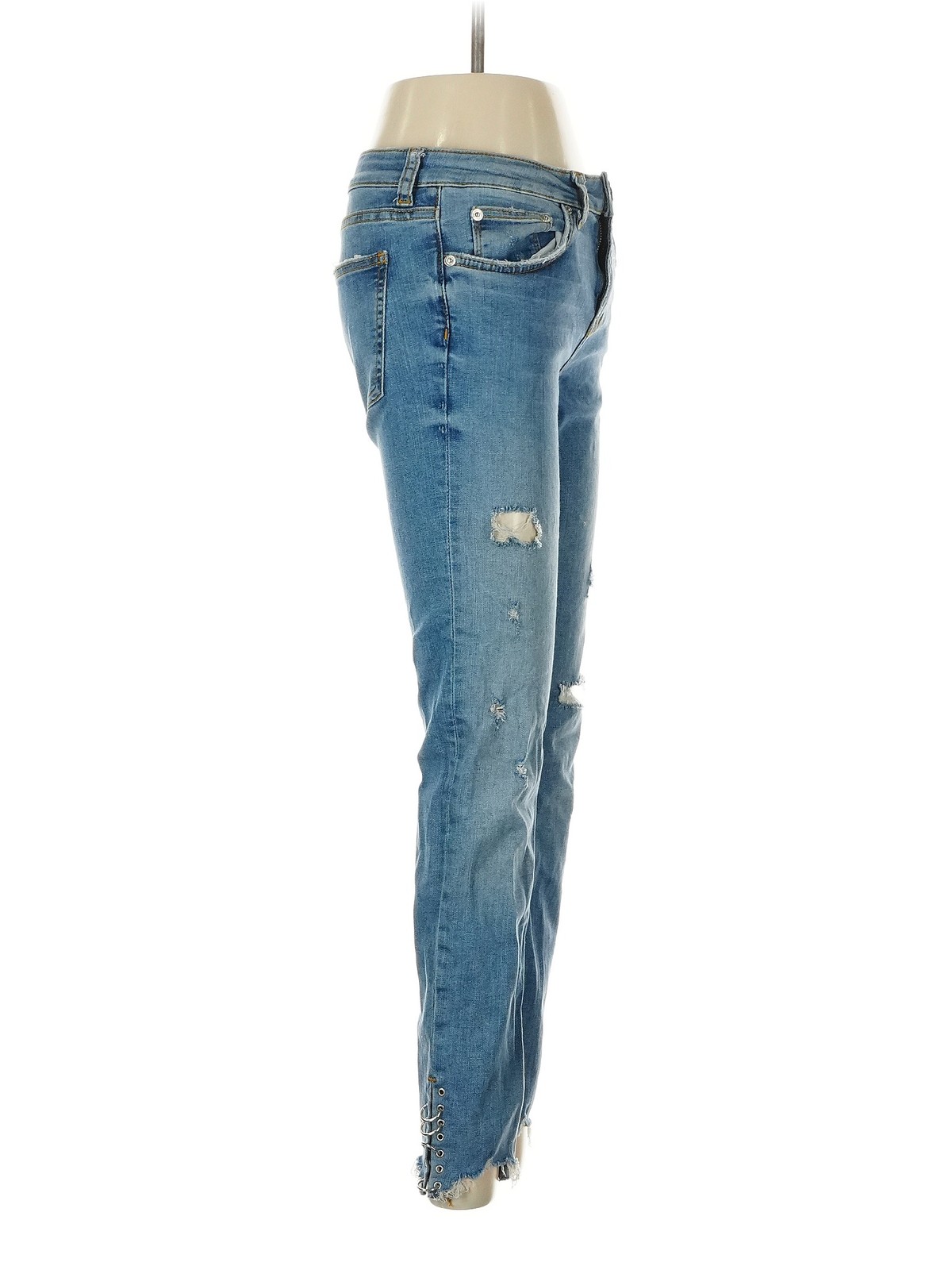 Zara Women Blue Jeans 6 thumbnail 3