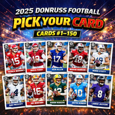 2025 Panini Donruss Base 1-150 - Complete Your Set